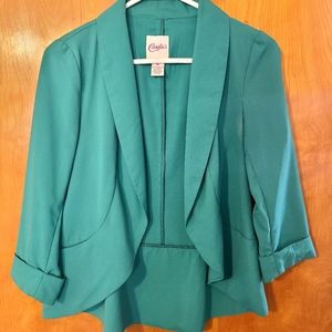 Womens Emerald Green Blazer